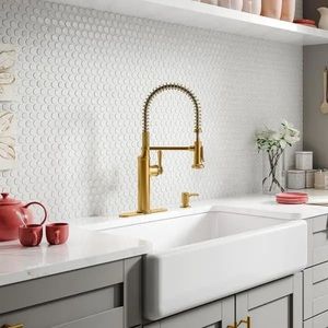 Kohler Sous Brass semi-pro faucet
